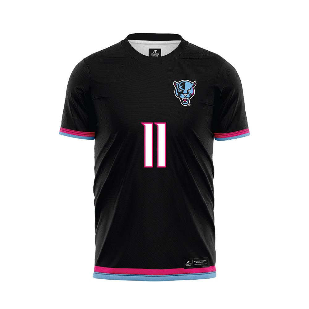 FIU - NCAA Women's Soccer : Barbara Garcia - Vice Black Soccer Jersey-0