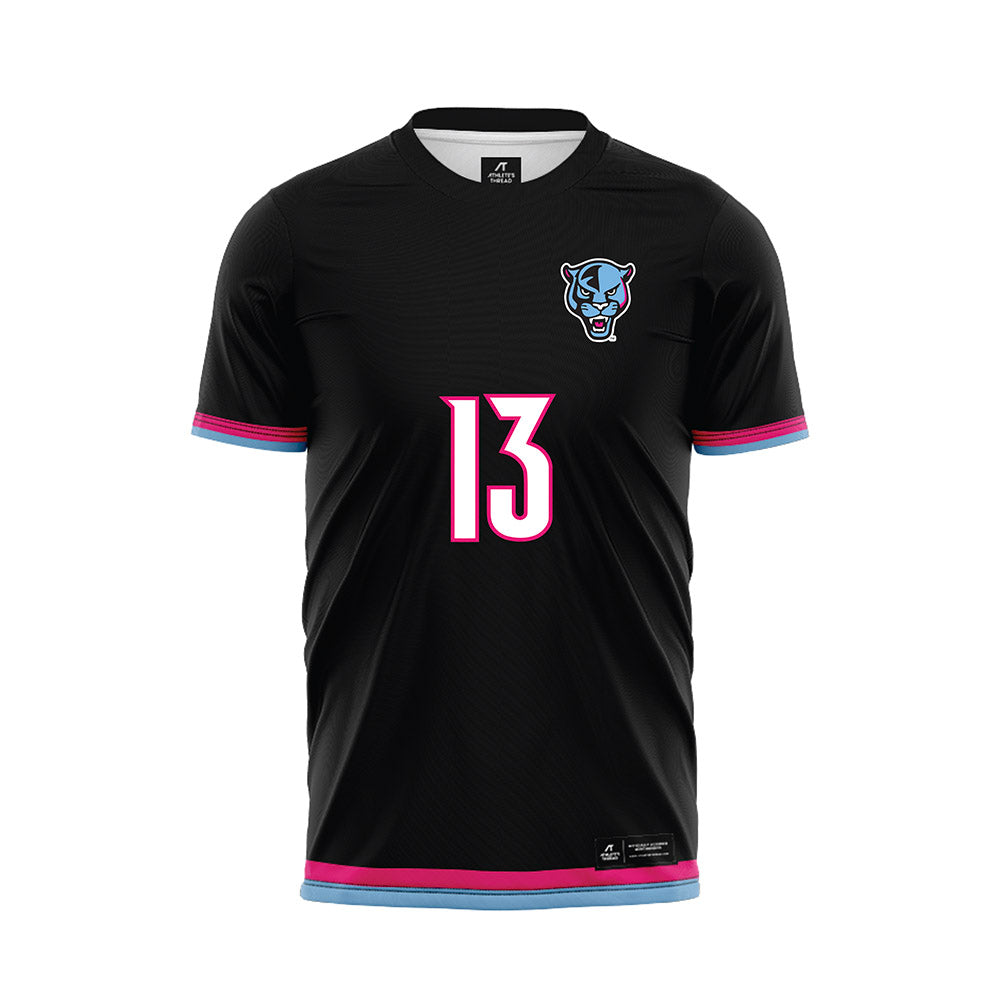 FIU - NCAA Women's Soccer : Ashly Yoselin Martinez - Vice Black Soccer Jersey-0