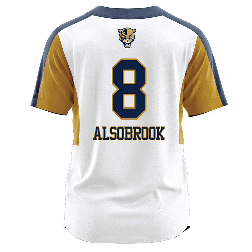 FIU - NCAA Softball : Daley Alsobrook - Home White Jersey-1