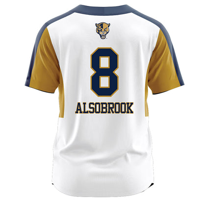 FIU - NCAA Softball : Daley Alsobrook - Home White Jersey-1