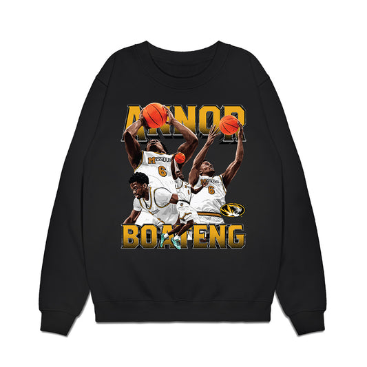 Missouri - NCAA Men's Basketball : Annor Boateng - Collage Premium Crewneck Sweatshirt-0