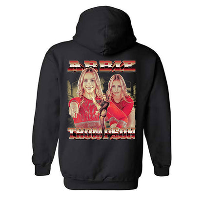 DU - NCAA Women's Gymnastics : Abbie Thompson - Player Collage Hooded Sweatshirt-1