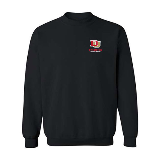 DU - NCAA Women's Gymnastics : Ashley Gallen - Player Collage Crewneck Sweatshirt-0