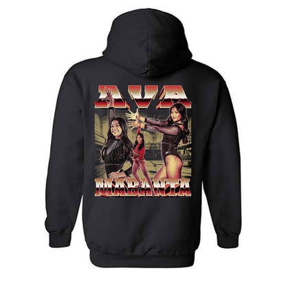 DU - NCAA Women's Gymnastics : Ava Mabanta - Player Collage Hooded Sweatshirt-1