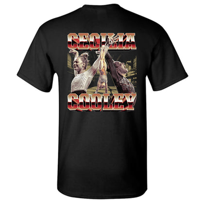 DU - NCAA Women's Gymnastics : Cecilia Cooley - Player Collage T-Shirt-1