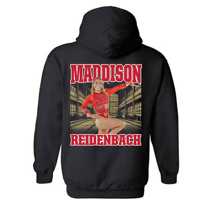 DU - NCAA Women's Gymnastics : Maddison Reidenbach - Player Collage Hooded Sweatshirt-1