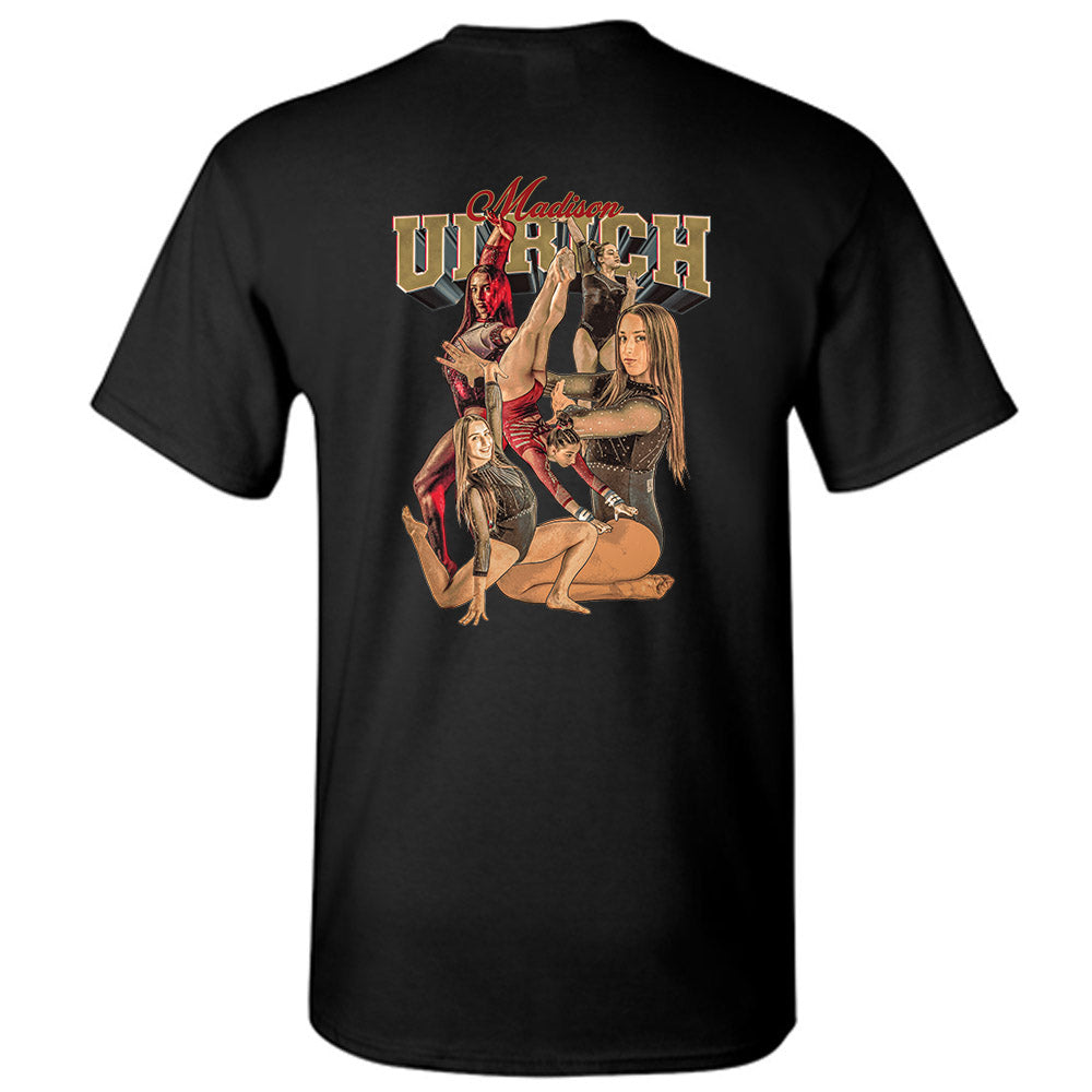 DU - NCAA Women's Gymnastics : Madison Ulrich - Player Collage T-Shirt-1