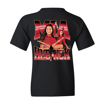 DU - NCAA Women's Gymnastics : Mia Hebinck - Player Collage Youth T-Shirt-1