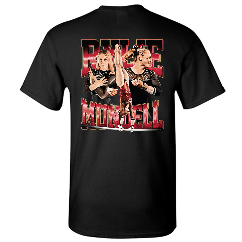 DU - NCAA Women's Gymnastics : Rylie Mundell - Player Collage T-Shirt-1
