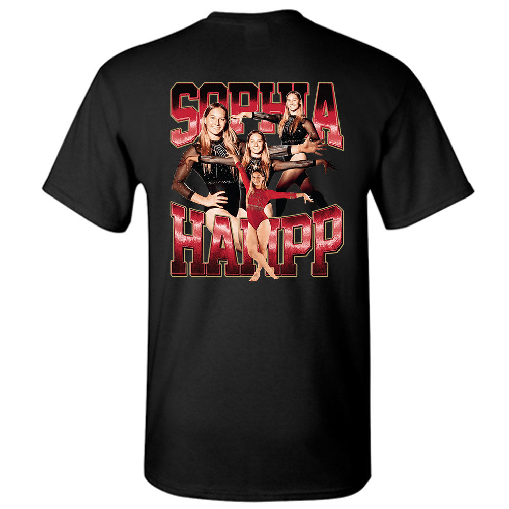 DU - NCAA Women's Gymnastics : Sophia Hampp - Player Collage T-Shirt-1