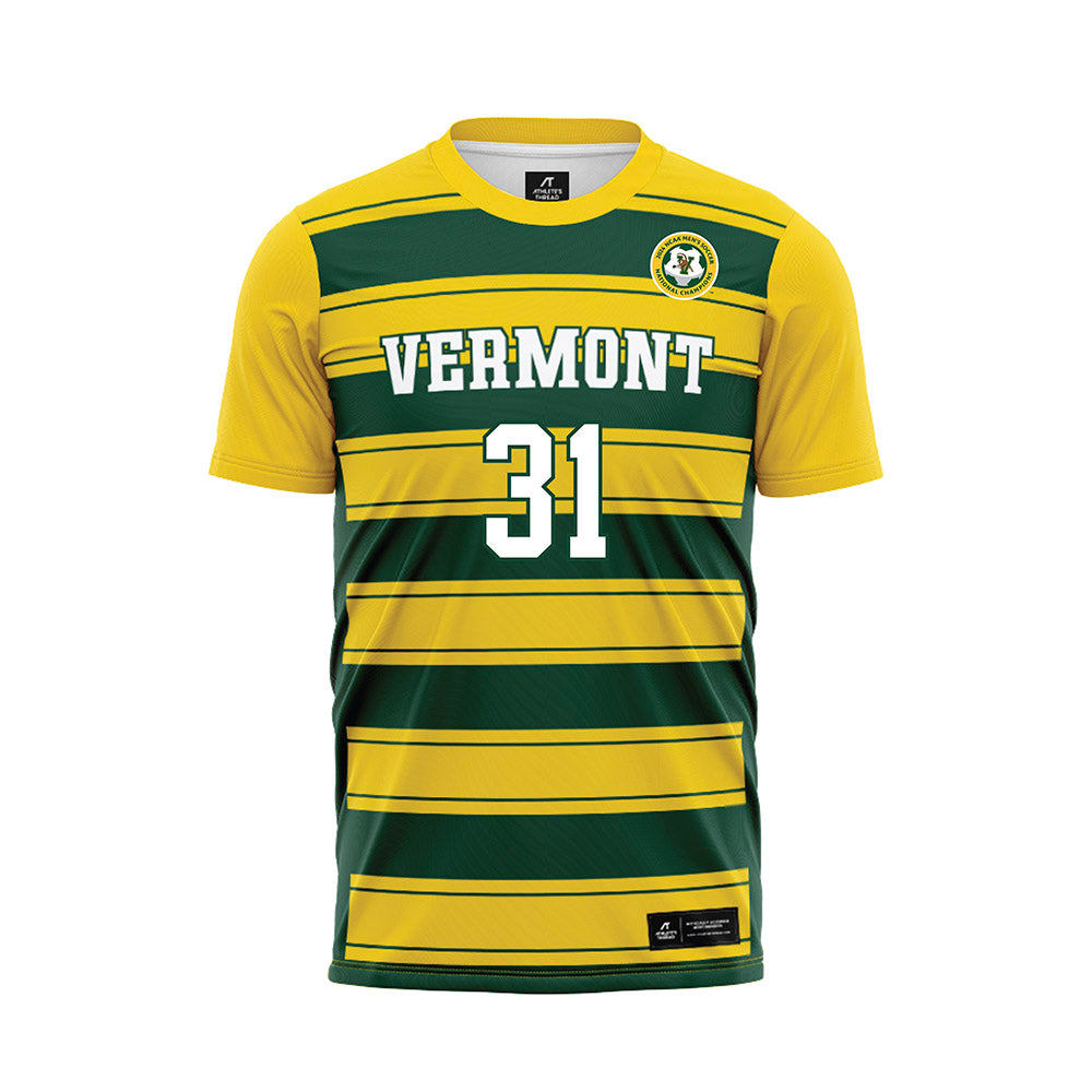 UVM - NCAA Men's Soccer : Lok To Jeremy Tsang - National Champs Replica Soccer Jersey-0