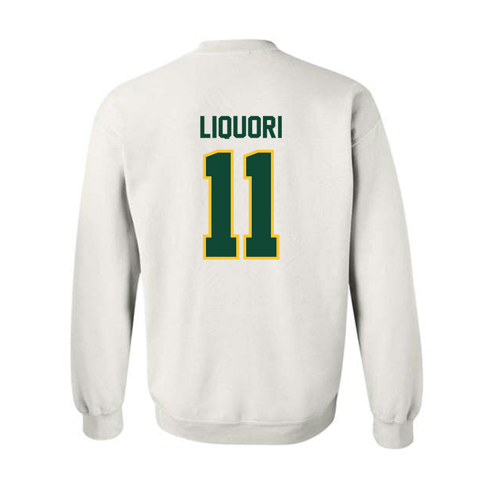 UVM - NCAA Men's Soccer : Thaddeus Liquori - National Champs Classic Shersey Crewneck Sweatshirt-1