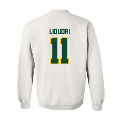 UVM - NCAA Men's Soccer : Thaddeus Liquori - National Champs Classic Shersey Crewneck Sweatshirt-1