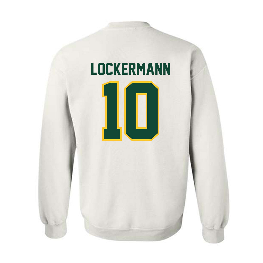 UVM - NCAA Men's Soccer : Nick Lockermann - National Champs Classic Shersey Crewneck Sweatshirt-1