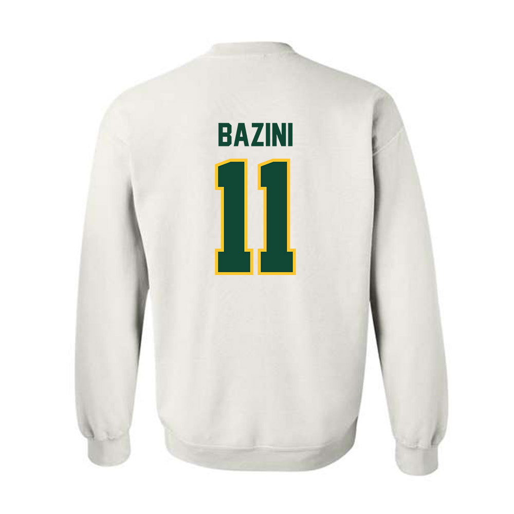 UVM - NCAA Men's Soccer : Yaniv Bazini - National Champs Classic Shersey Crewneck Sweatshirt-1