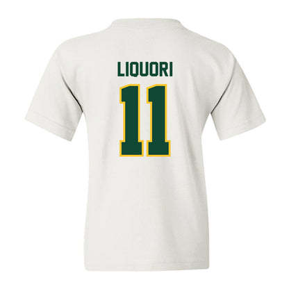 UVM - NCAA Men's Soccer : Thaddeus Liquori - National Champs Classic Shersey Youth T-Shirt-1