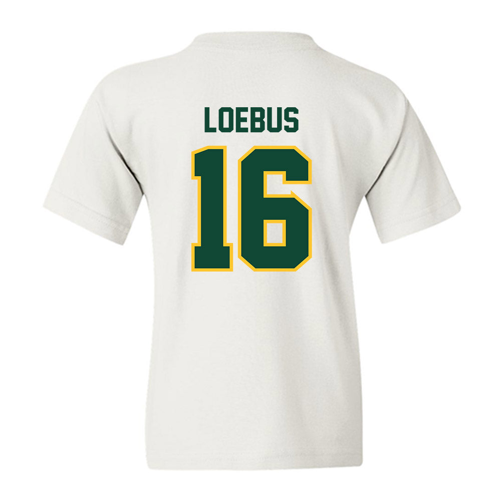 UVM - NCAA Men's Soccer : Nico Loebus - National Champs Classic Shersey Youth T-Shirt-1