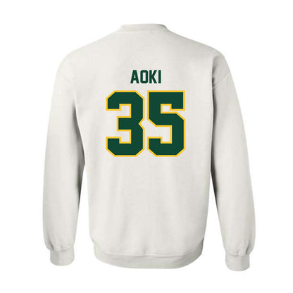 UVM - NCAA Men's Soccer : Rui Aoki - National Champs Classic Shersey Crewneck Sweatshirt-1