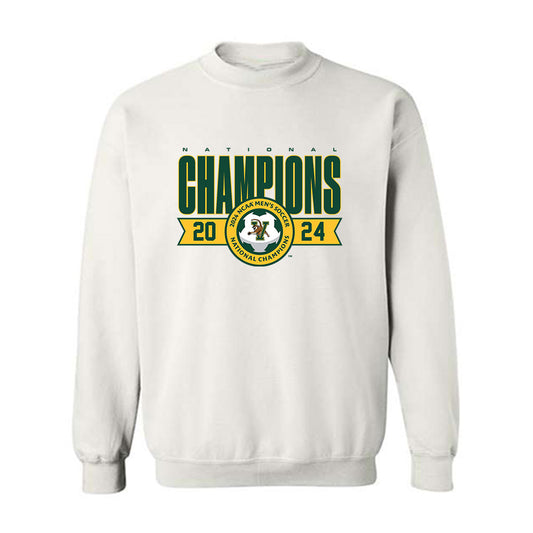 UVM - NCAA Men's Soccer : Toby Grant - National Champs Classic Shersey Crewneck Sweatshirt-0