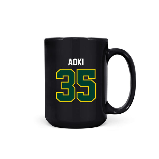 UVM - NCAA Men's Soccer : Rui Aoki - National Champs Coffee Mug-0