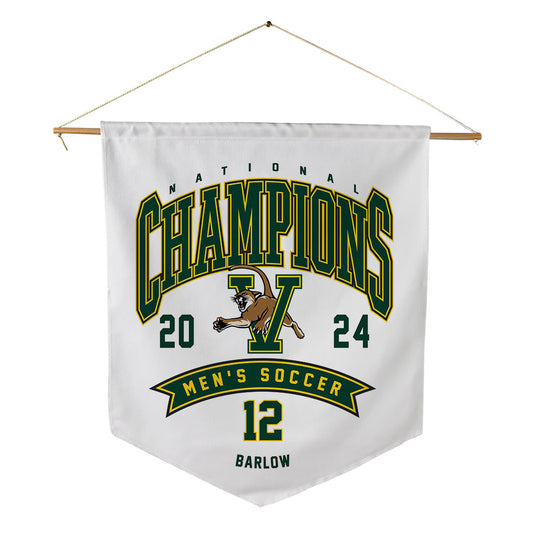 UVM - NCAA Men's Soccer : Nash Barlow - Pennant - 18" x 21"-0