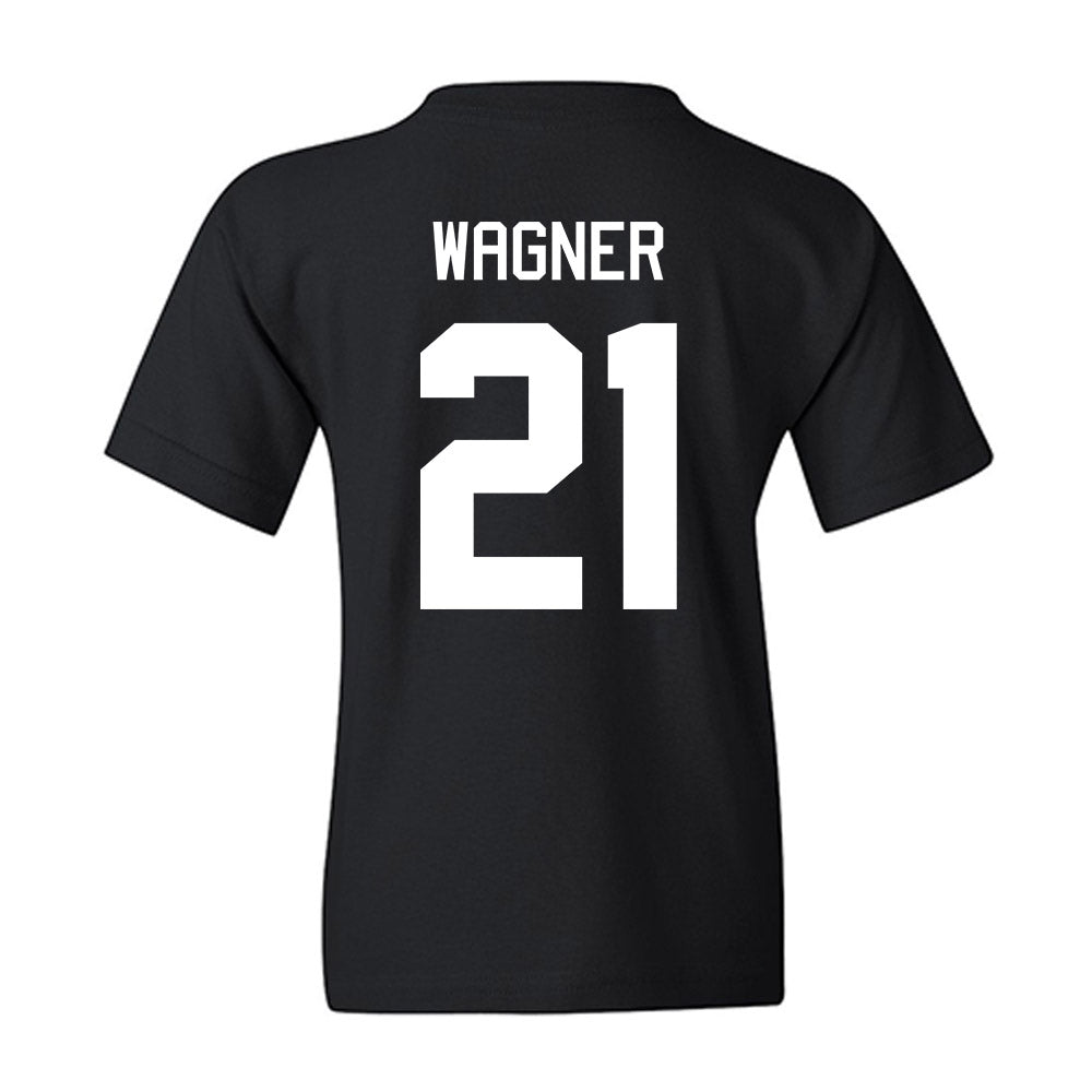 Arkansas - NCAA Men's Basketball : DJ Wagner - Youth T-Shirt-1