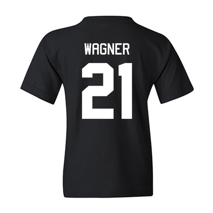 Arkansas - NCAA Men's Basketball : DJ Wagner - Youth T-Shirt-1