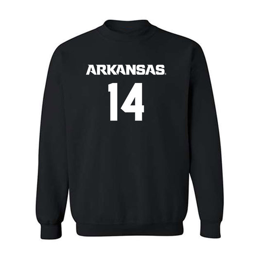 Arkansas - NCAA Men's Basketball : Ayden Kelley - Crewneck Sweatshirt-0