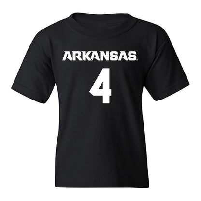 Arkansas - NCAA Men's Basketball : Trevon Brazile - Youth T-Shirt-0