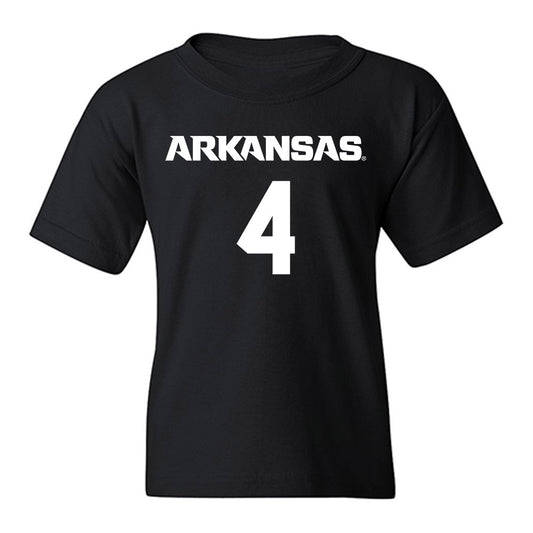 Arkansas - NCAA Men's Basketball : Trevon Brazile - Youth T-Shirt-0
