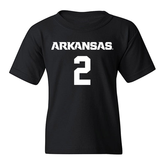 Arkansas - NCAA Men's Basketball : Amere Brown - Youth T-Shirt-0