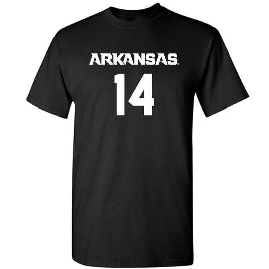 Arkansas - NCAA Men's Basketball : Ayden Kelley - T-Shirt-0