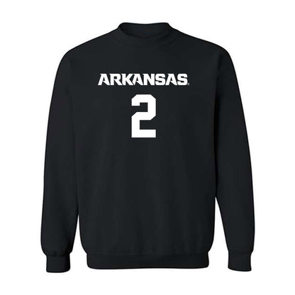Arkansas - NCAA Men's Basketball : Amere Brown - Crewneck Sweatshirt-0