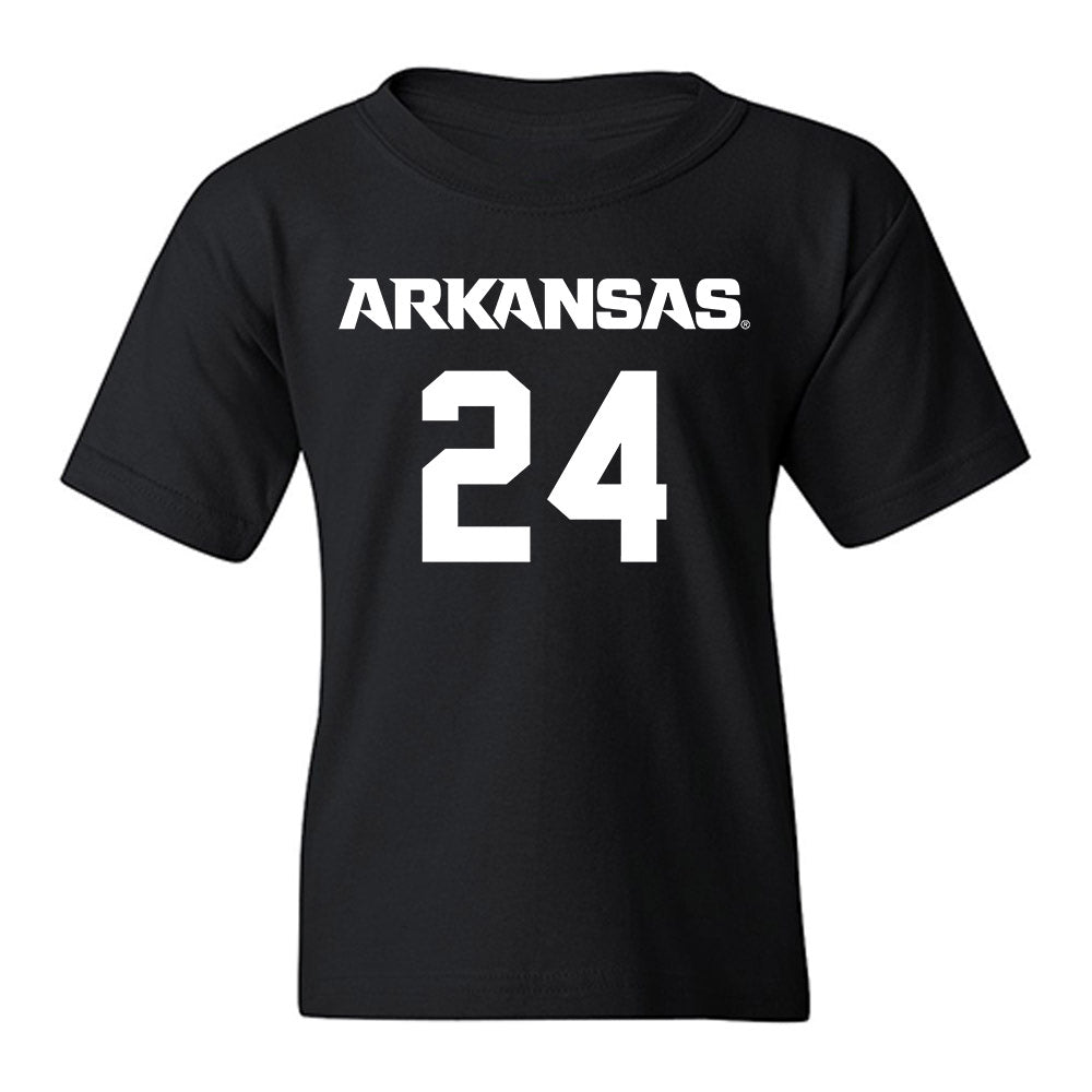 Arkansas - NCAA Men's Basketball : Billy Richmond III - Youth T-Shirt-0