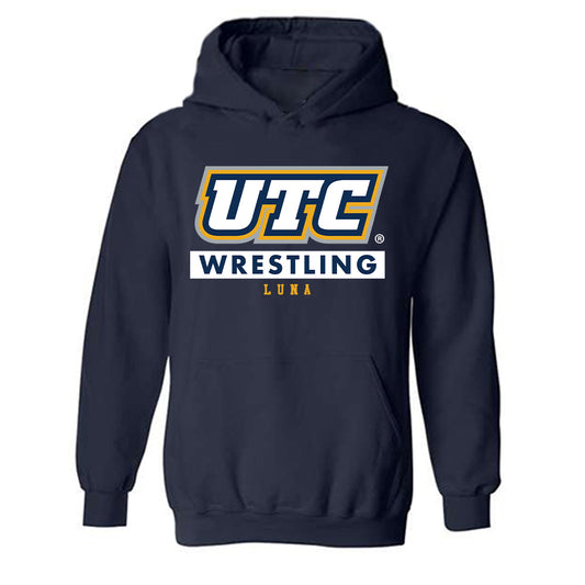 UTC - NCAA Wrestling : Bryce Luna - Classic Shersey Hooded Sweatshirt-0