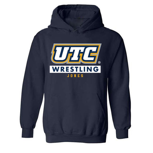 UTC - NCAA Wrestling : Landon Jones - Classic Shersey Hooded Sweatshirt-0