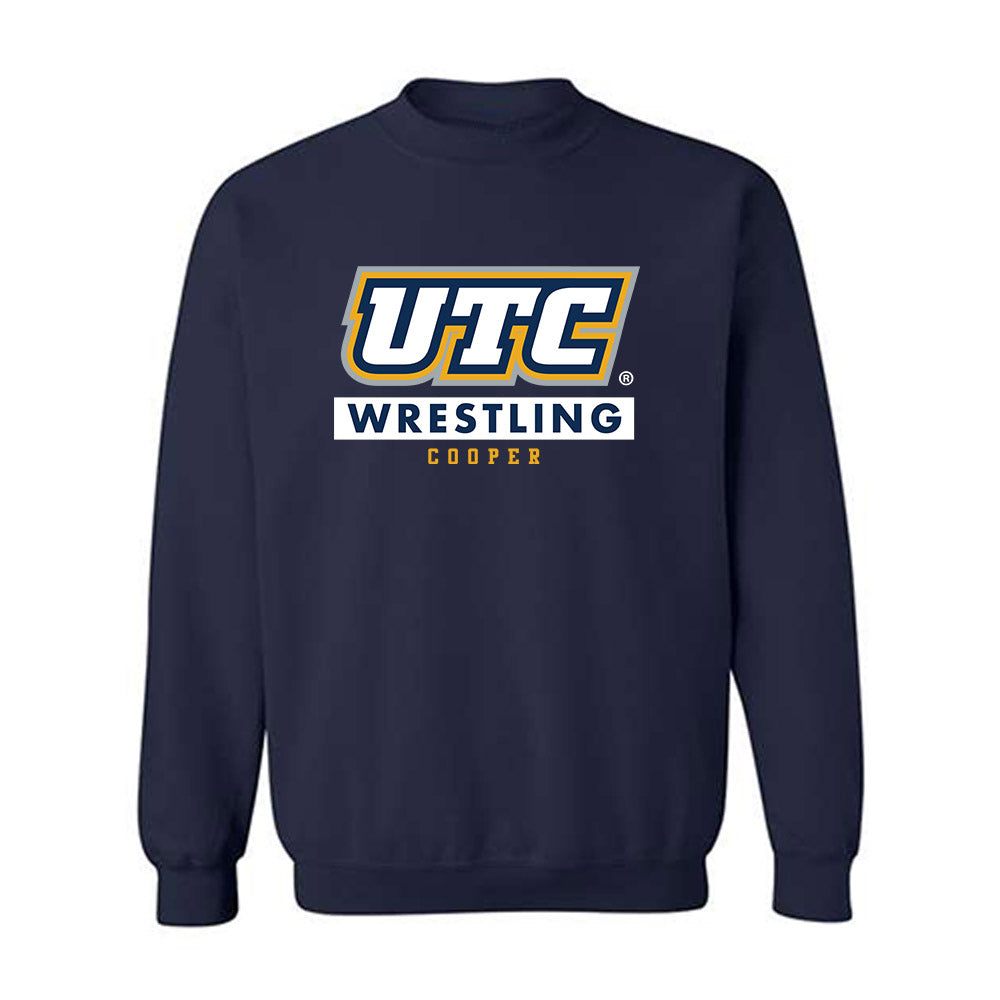 UTC - NCAA Wrestling : Easton Cooper - Classic Shersey Crewneck Sweatshirt-0