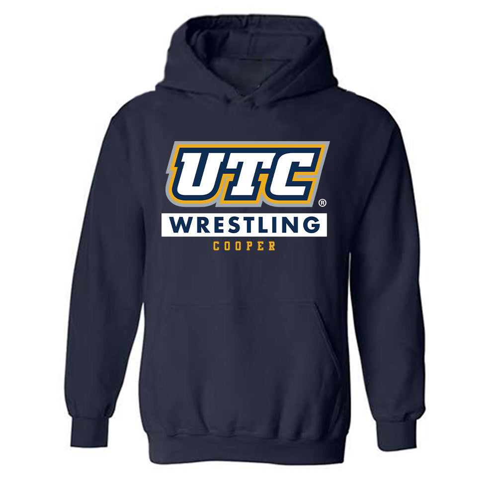 UTC - NCAA Wrestling : Easton Cooper - Classic Shersey Hooded Sweatshirt-0