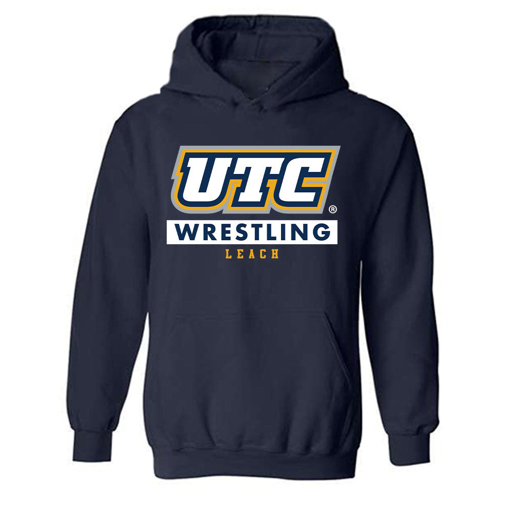 UTC - NCAA Wrestling : Brayden Leach - Classic Shersey Hooded Sweatshirt-0