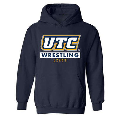 UTC - NCAA Wrestling : Brayden Leach - Classic Shersey Hooded Sweatshirt-0