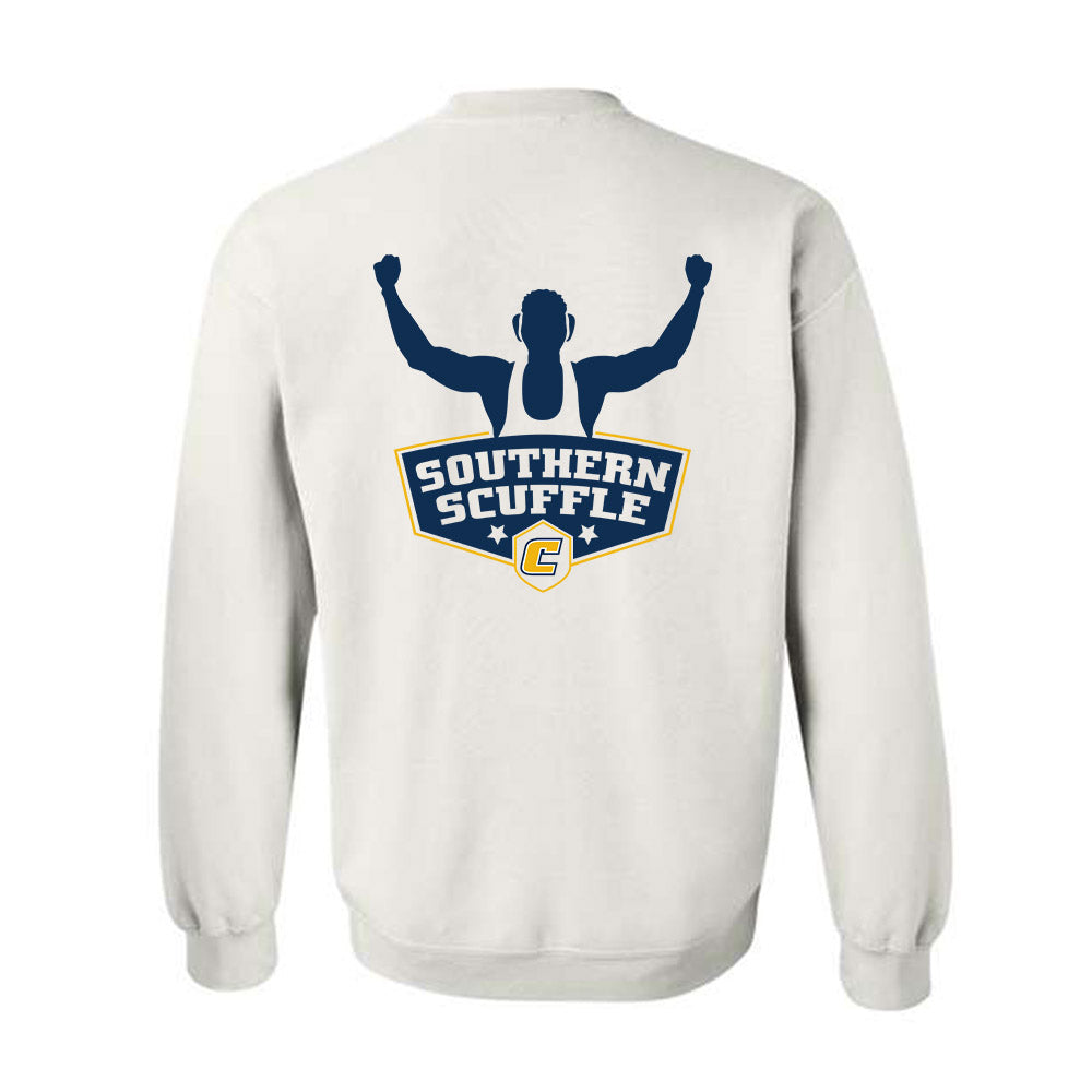 UTC - NCAA Wrestling : Brayden Leach - Classic Shersey Crewneck Sweatshirt-1