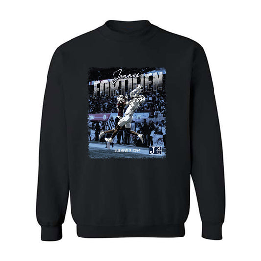 Jackson State - NCAA Football : Joanes Fortilien - Graphic Crewneck Sweatshirt-0