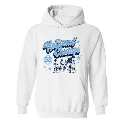 UNC - NCAA Women's Soccer : Aven Alvarez - Celebration Graphic Hooded Sweatshirt-0