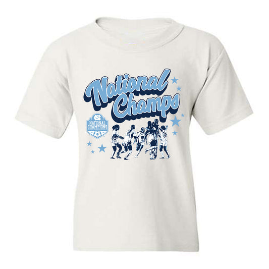 UNC - NCAA Women's Soccer : Raegan Williams - Celebration Graphic Youth T-Shirt-0