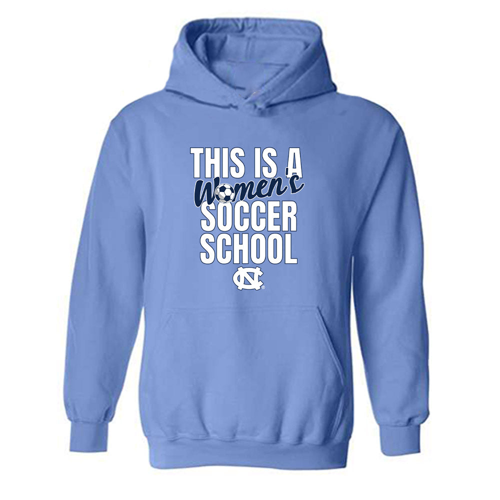 UNC - NCAA Women's Soccer : Eres Freifeld - Classic Shersey Hooded Sweatshirt-0