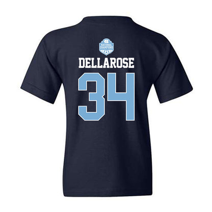 UNC - NCAA Women's Soccer : Tessa Dellarose - Champs Classic Shersey Youth T-Shirt-1