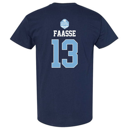 UNC - NCAA Women's Soccer : Kate Faasse - Champs Classic Shersey T-Shirt-1