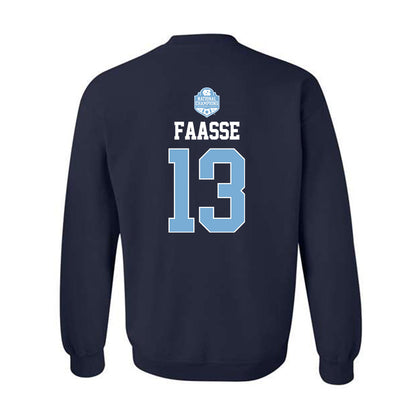 UNC - NCAA Women's Soccer : Kate Faasse - Champs Classic Shersey Crewneck Sweatshirt-1