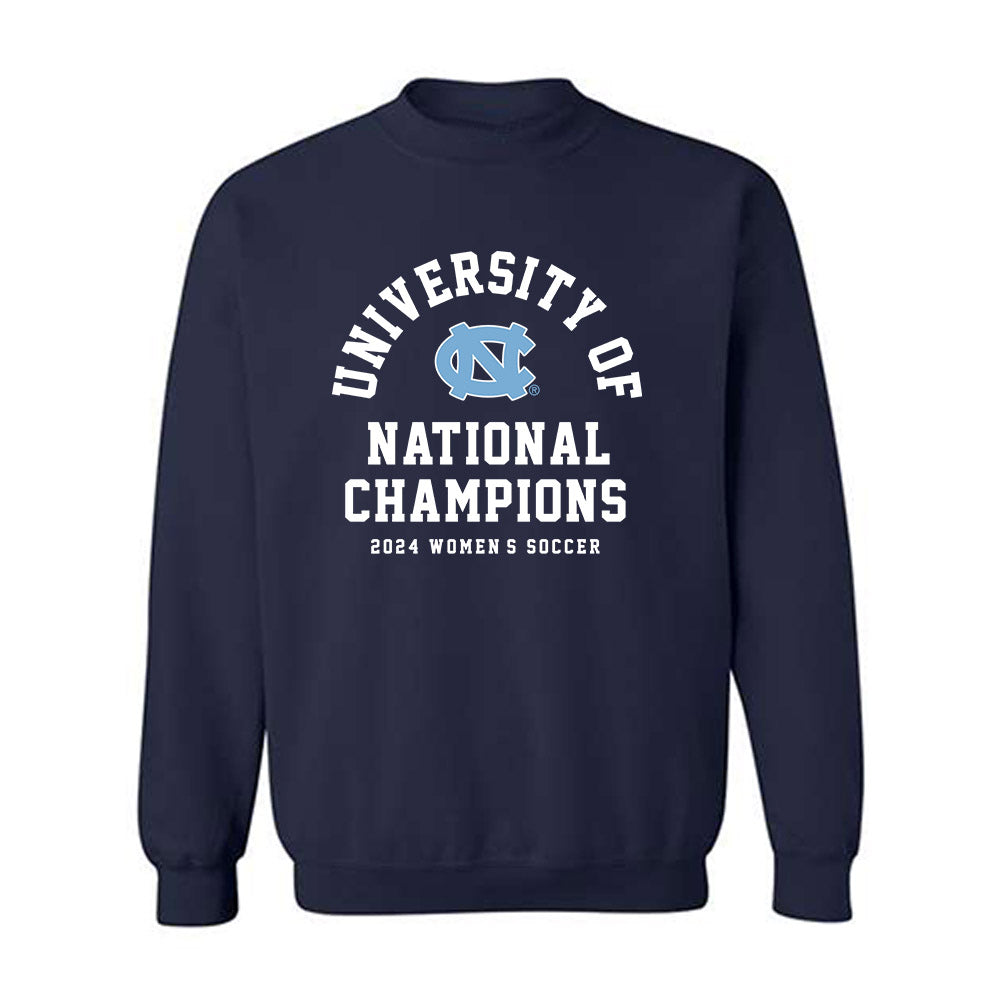 UNC - NCAA Women's Soccer : Kate Faasse - Champs Classic Shersey Crewneck Sweatshirt-0