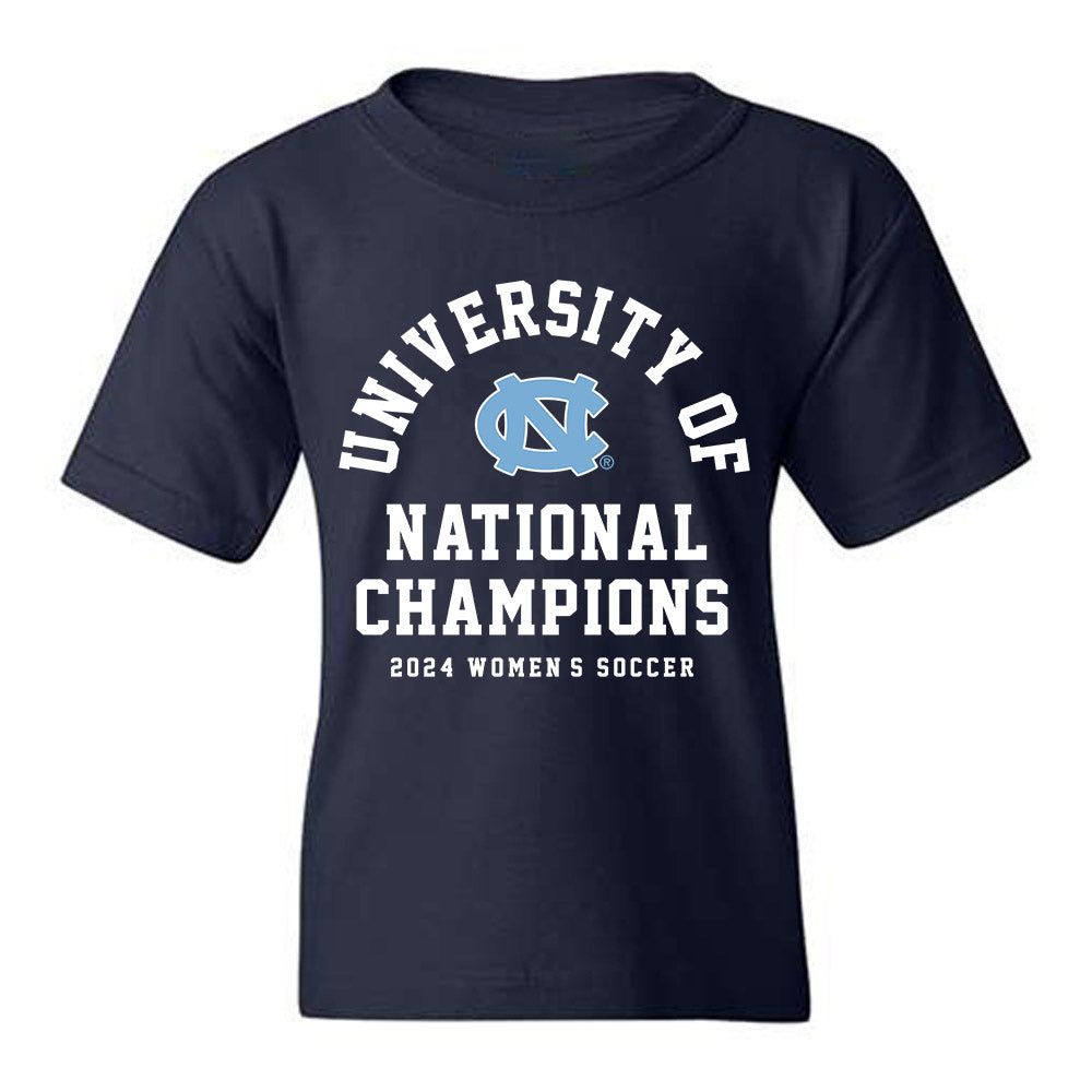 UNC - NCAA Women's Soccer : Kate Faasse - Champs Classic Shersey Youth T-Shirt-0